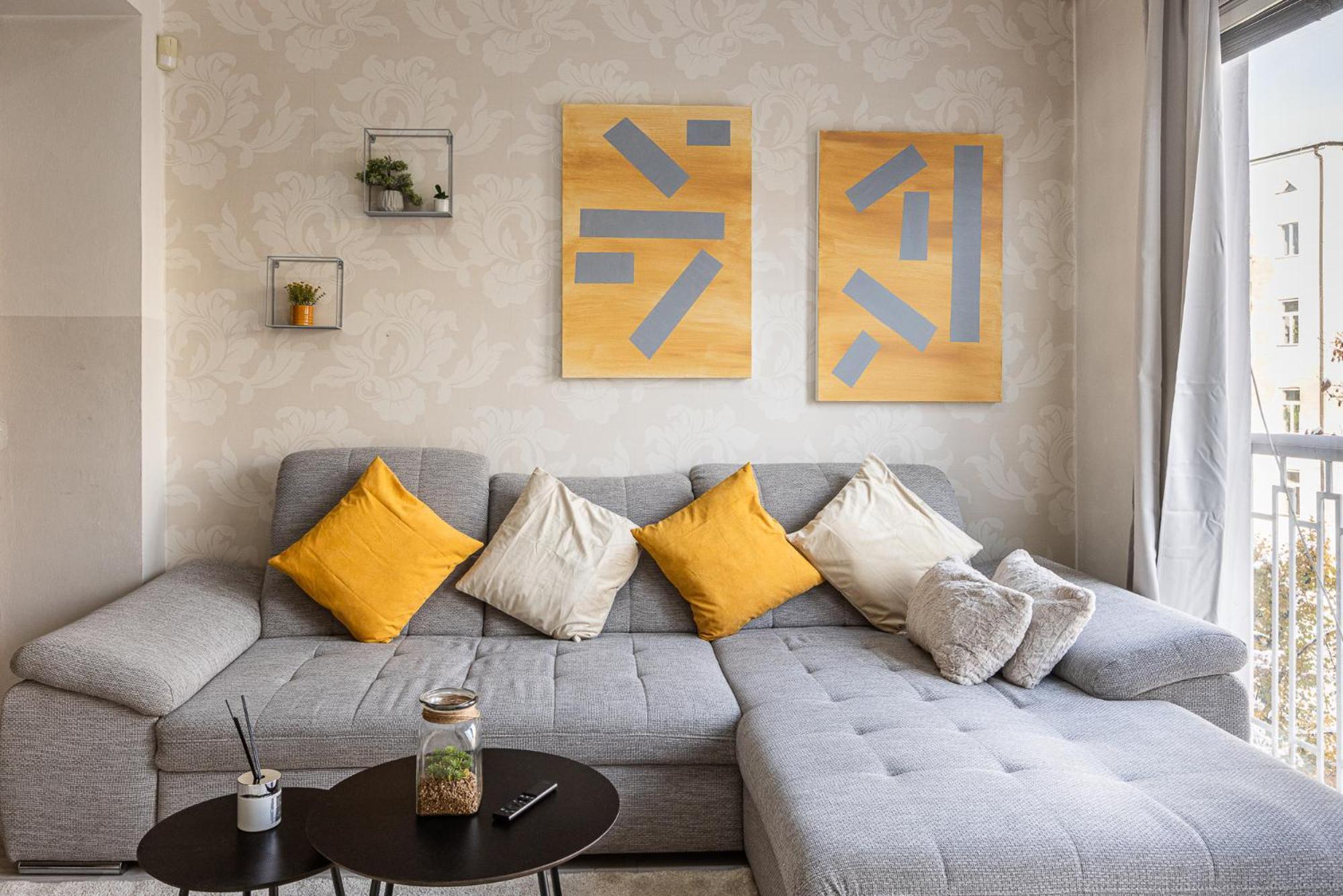 פראג Nice Big Apartment 2Bds - Belgicka מראה חיצוני תמונה