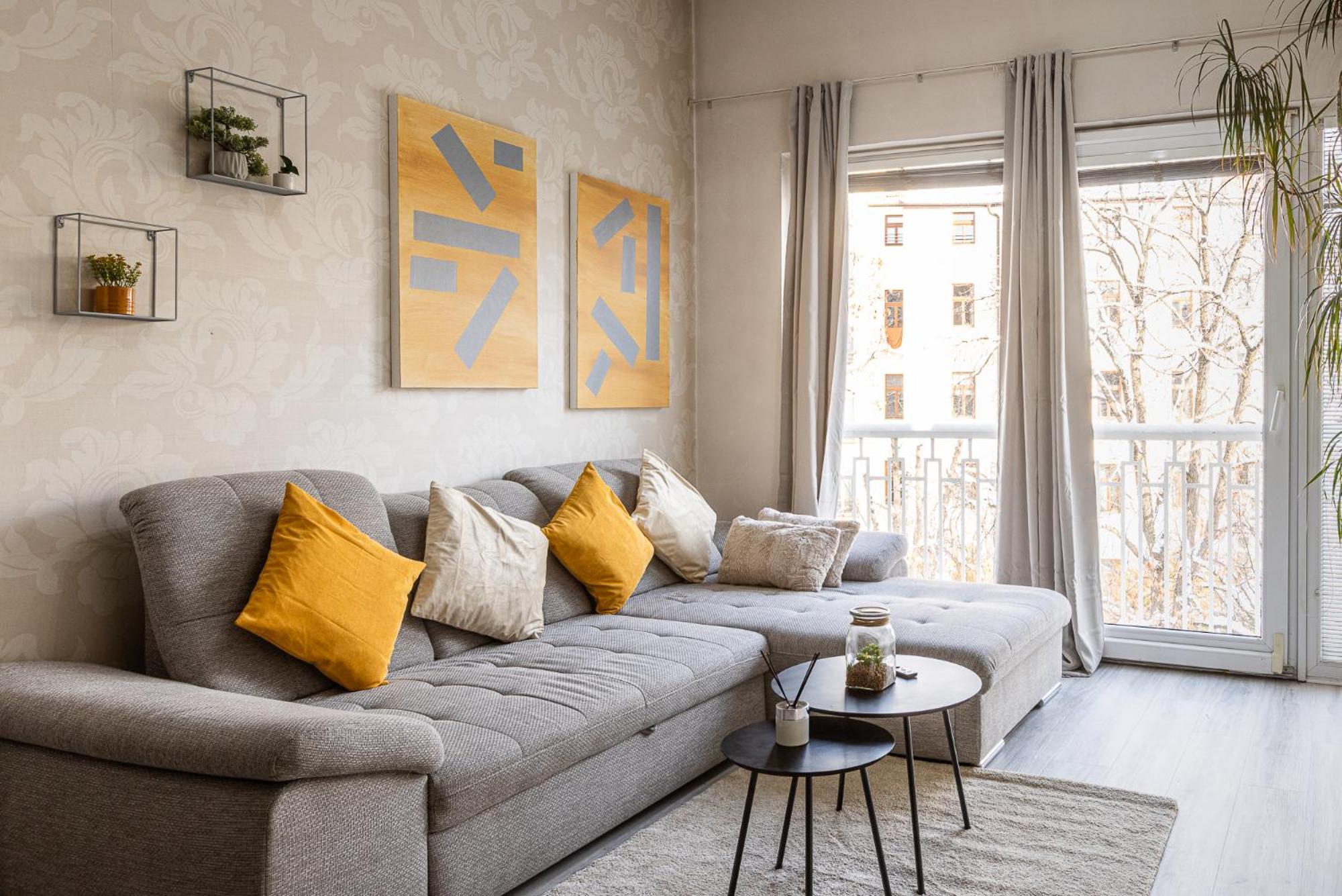 פראג Nice Big Apartment 2Bds - Belgicka מראה חיצוני תמונה